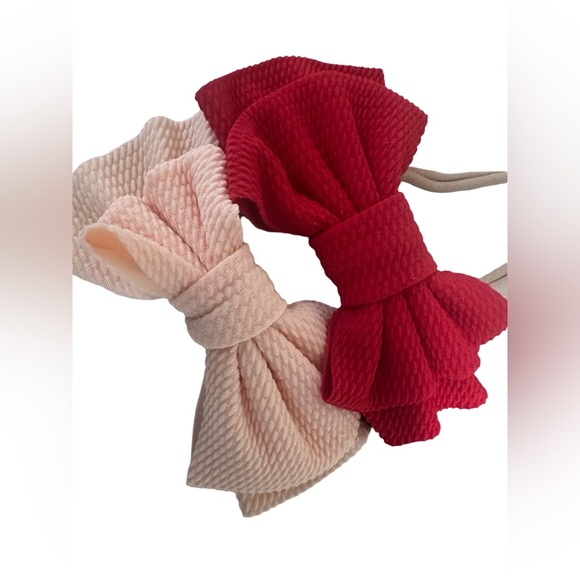 🔥BUNDLE 5/$18Baby Girl Multi Color bows 14 Set - Picture 3 of 8